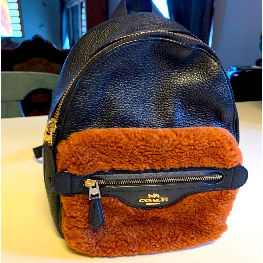 Coach backpack purse